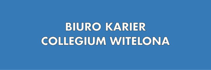 Biuro Karier Collegium Witelona Uczelnia Państwowa